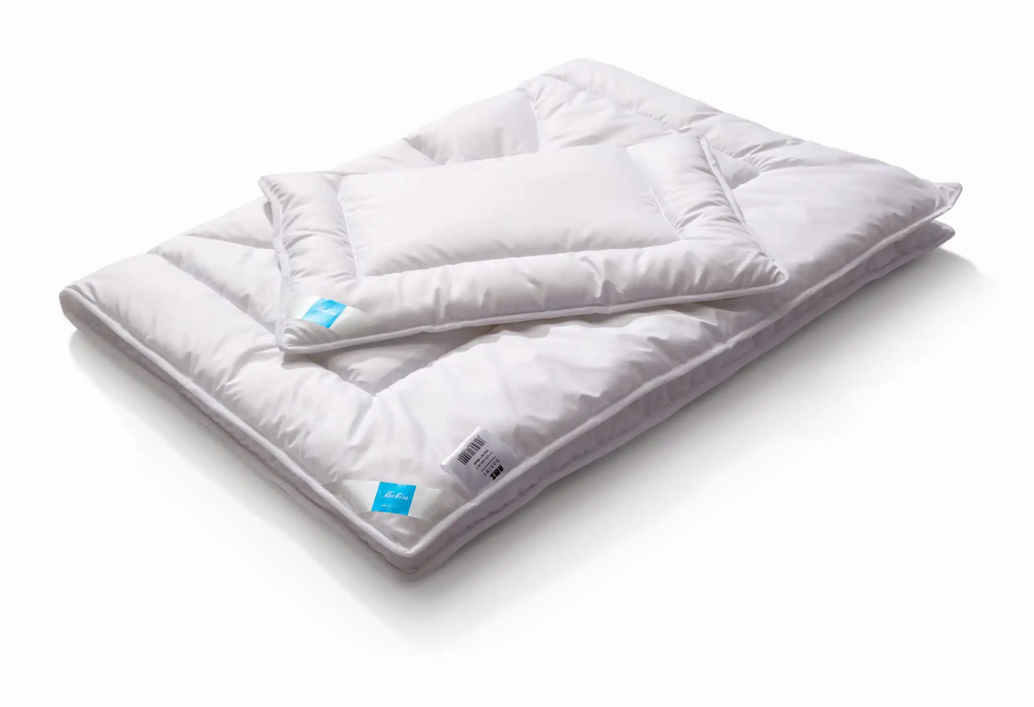 AMZ BABIES antyalergiczny komplet dziecięcy COTTON (kołderka i poduszka)